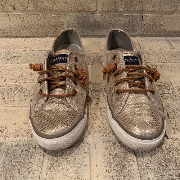 Sperry Gold Slip-ons - Picture 3 of 6